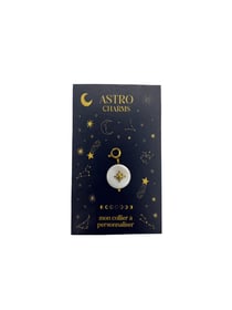 Charm nacre étoilée - Mon collier à personnaliser