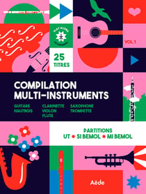 Compilation Multi-instruments Volume 1 - 25 Titres - Ut, Si bémol, Mi Bémol