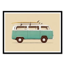 Affiche Blue Van - 50X70 cm
