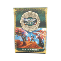 Set de cartes Dragons conquer America - Book in Game