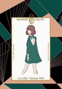 Patron - Robe/blouse Mia - Maison Fauve