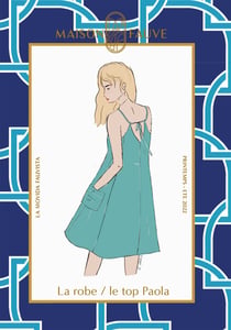 Patron - Robe/Top Paola - Maison Fauve