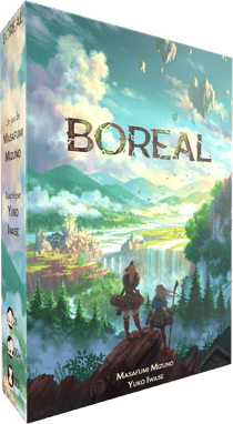 Boreal - Jeu de société à deux - Jeu de stratégie - Spiral Editions