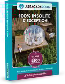 Coffret cadeau JungleGift - Abracadaroom Insolite d'Exception