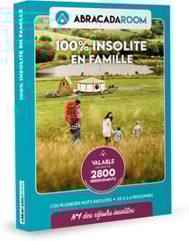 Coffret cadeau JungleGift - Abracadaroom Insolite en Famille
