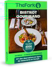 Coffret cadeau JungleGift - TheFork Bistrot Gourmand