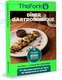 Coffret cadeau TheFork - Dîner gastronomique - Dès 2 personnes