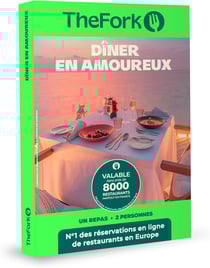 Coffret cadeau JungleGift - Abracadaroom Diner en Amoureux