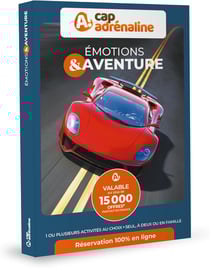 Coffret cadeau JungleGift - CapAdrenaline Émotion et Aventure
