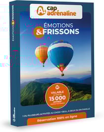 Coffret cadeau JungleGift - CapAdrenaline Émotion et Frissons