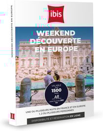 Coffret cadeau - Ibis week-end découverte en Europe - 1 à plusieurs personnes