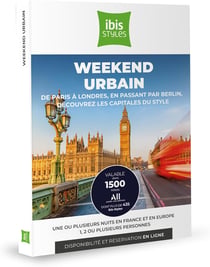 Coffret cadeau JungleGift - Ibis Styles weekend urbain
