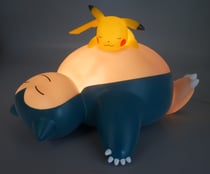 Lampe de bureau Pokémon - Ronflex avec Pikachu
