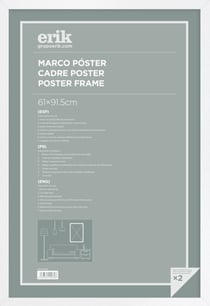 Cadre poster 61x91,5 blanc