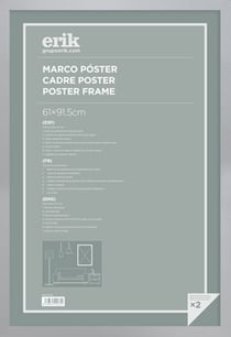Cadre poster 61x91,5 gris