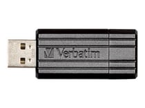 Clé Usb Verbatim - Pinstripe Noire - 8 GB