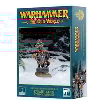 Forteresses naines roi nain avec pierre de serment - Warhammer : The Old World