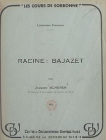 Racine : Bajazet
