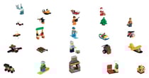LEGO® City Town - Le calendrier de l'Avent LEGO® City - LEGO® City - 60155