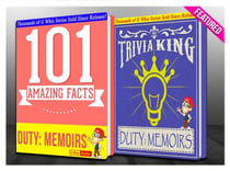 Duty: Memoris of a Secretary at War - 101 Amazing Facts &amp; Trivia King! - GWhizBooks.com