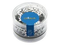 Sequins « étoiles » Argent « Horlogram » - Boîte de 8 grammes - Créalia
