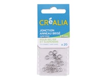 20 jonctions anneau brisé de 5 mm - Métal - Créalia