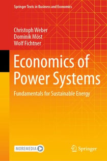 Economics of Power Systems - Fundamentals for Sustainable Energy