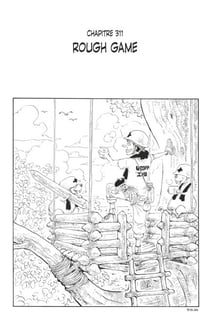 One Piece édition originale - Chapitre 311 - Rough game