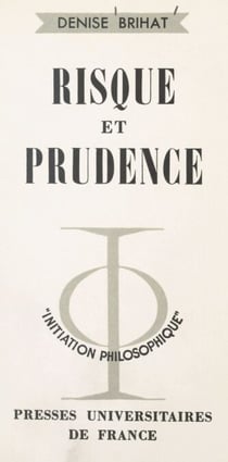 Risque et prudence