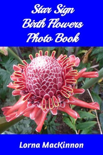 Star Sign Birth Flowers Photo Book