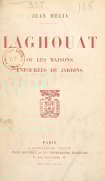 Laghouat - Ou Les maisons entourées de jardins