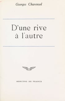 D'une rive à l'autre