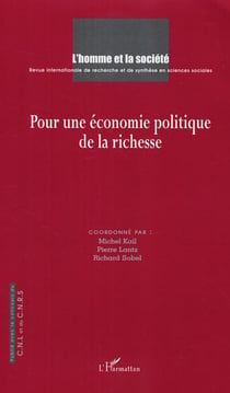 Pour une économie politique de la richesse - N° 156-157