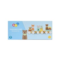 Train en bois à tirer