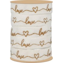 Ruban impr. 1x5m - Love