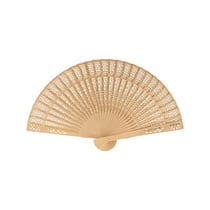 Éventail bois naturel - 20 x 2 cm