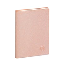 Agenda scolaire semainier 2026/2027 Exacompta - Rose pailleté - 9 x 13 cm - Forum Eden