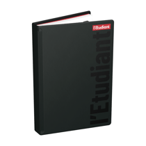 Agenda scolaire journalier 2026/2027 L'Etudiant - Noir - 12 x 18 cm - Bac première