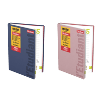 Agenda scolaire journalier 2026/2027 L'Etudiant - Modèles aléatoires - 15 x 21 cm - Collège - Vendu à l'unité
