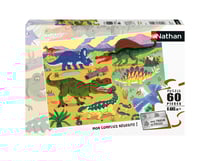 Nathan Puzzle 60 pièces - Les dinosaures du Crétacé