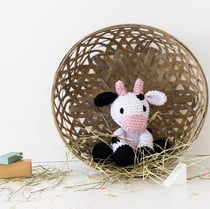 Kit crochet - Hoooked - Vache