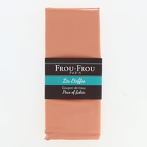 Coupon de tissu - 142 x 70 cm - douceur mandarine