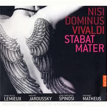 Vivaldi: Nisi Dominus, Stabat Mater. Marie-Nicole Lemieux, Philippe Jaroussky - CD