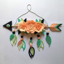 Kit Feutrine - Suspension flèche bohème