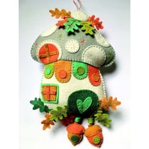 Kit Feutrine - Champignon Home Sweet Home