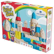Sable magique à modeler Super Sand Château - Goliath