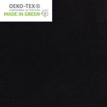 Coupon de tissu - Toile de coton - 50 x 140 cm - Noir