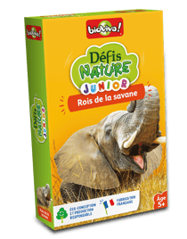 Défis Nature Junior : rois de la savane - Jeu de société enfant - Bioviva