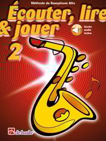 Jean castelain : ecouter, lire & jouer 2 - saxophone alto - recueil + enregistrement(s) en ligne