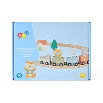 Mon premier circuit de train en bois